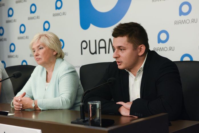Пресс-конференция подмосковного отделения «Единой России», посвященная итогам выборов в советы депутатов городских округов Московской области