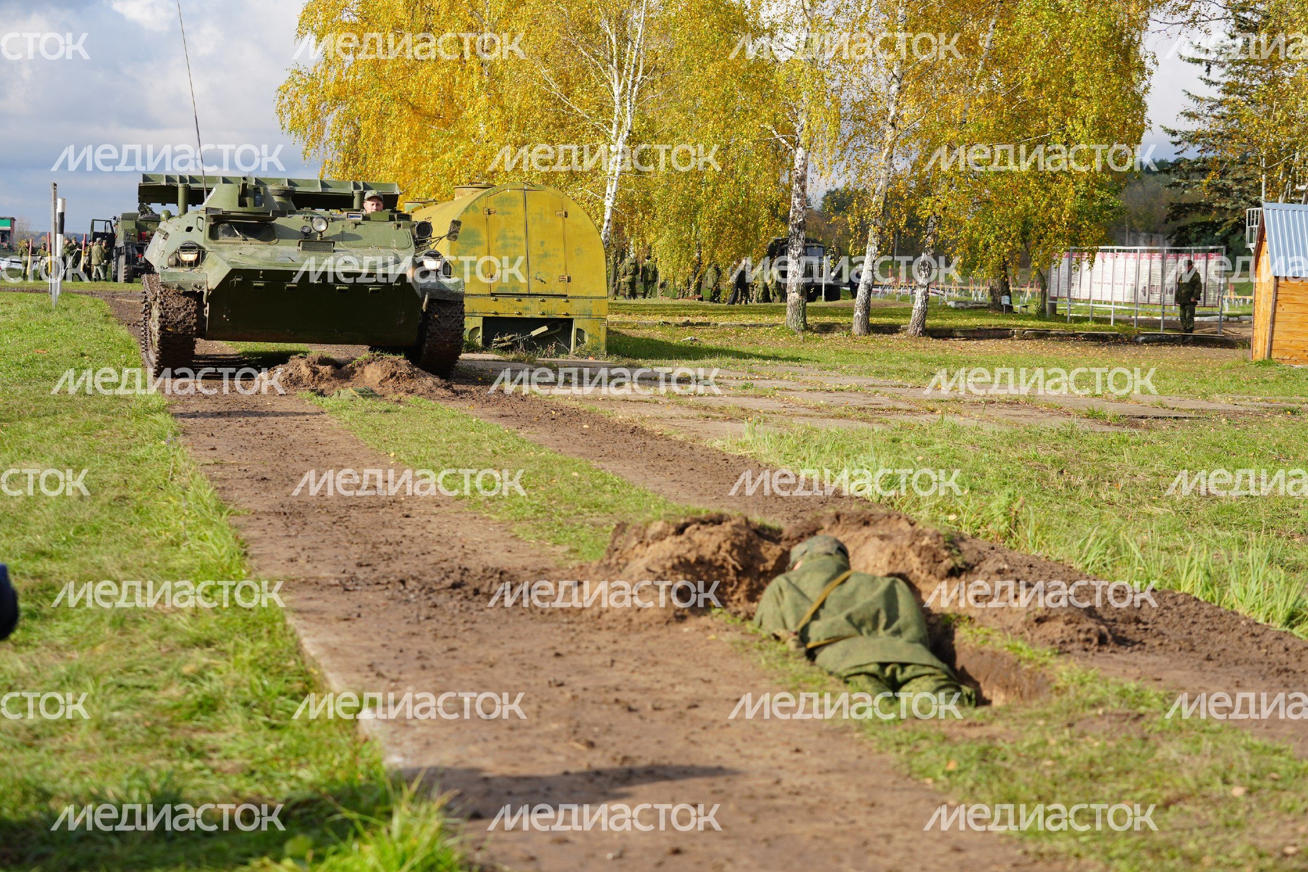 Посещение мобилизационного пункта в Серпухове Губернатором Подмосковья
