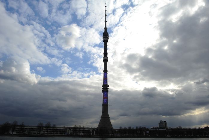 Телебашня Останкино в Москве