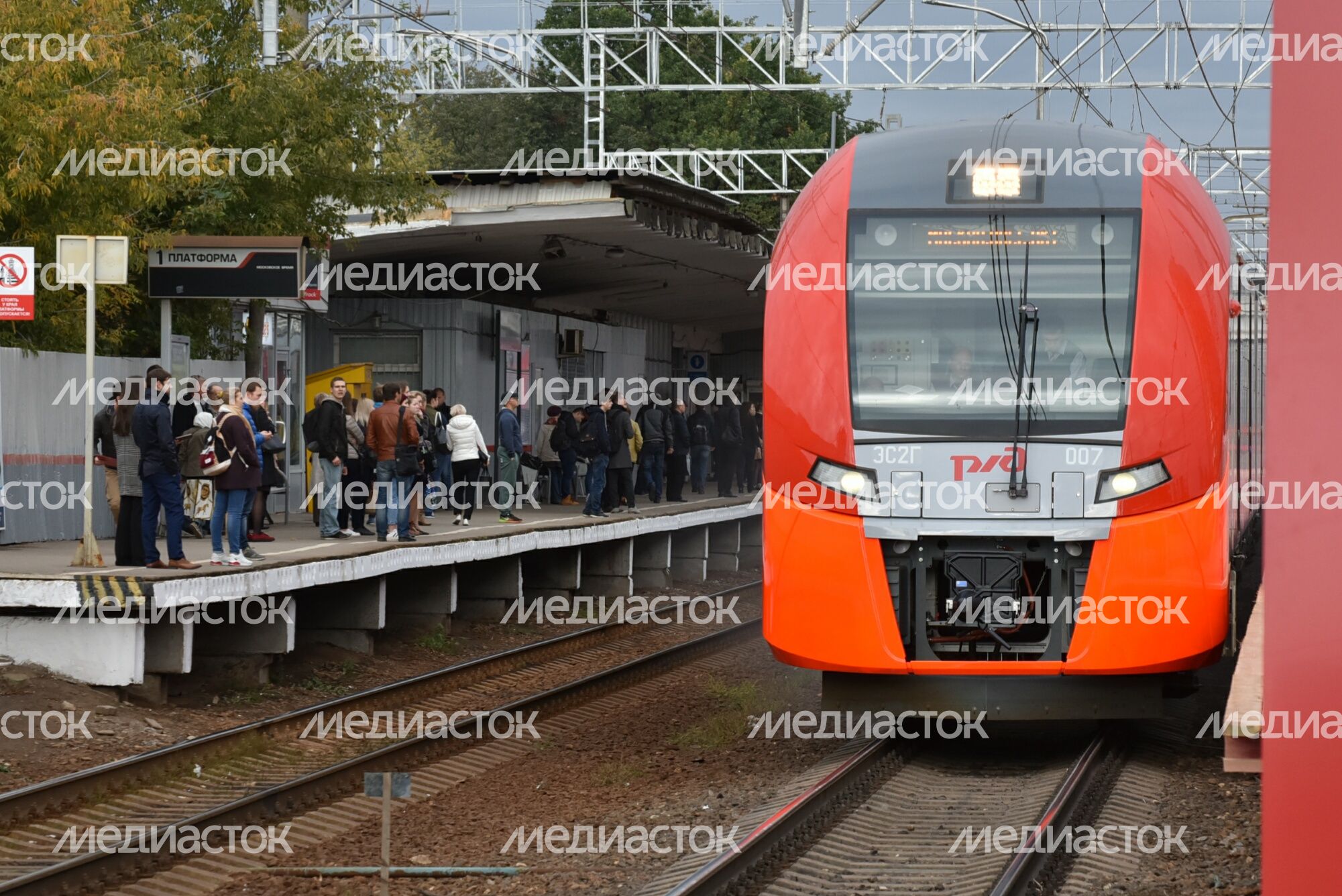 Запуск скоростных поездов «Ласточка» Москва – Тверь