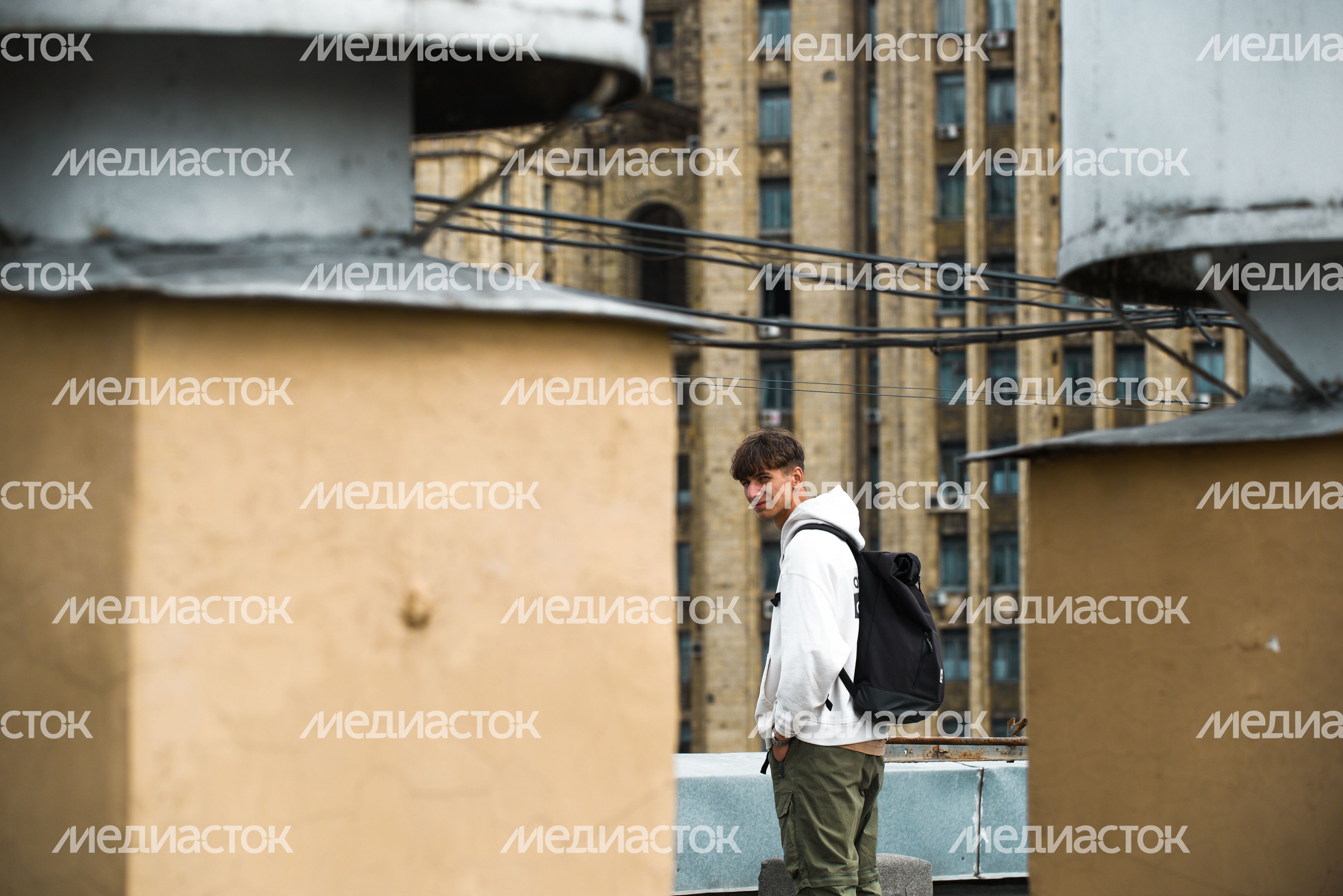 Прогулки по крышам в Москве