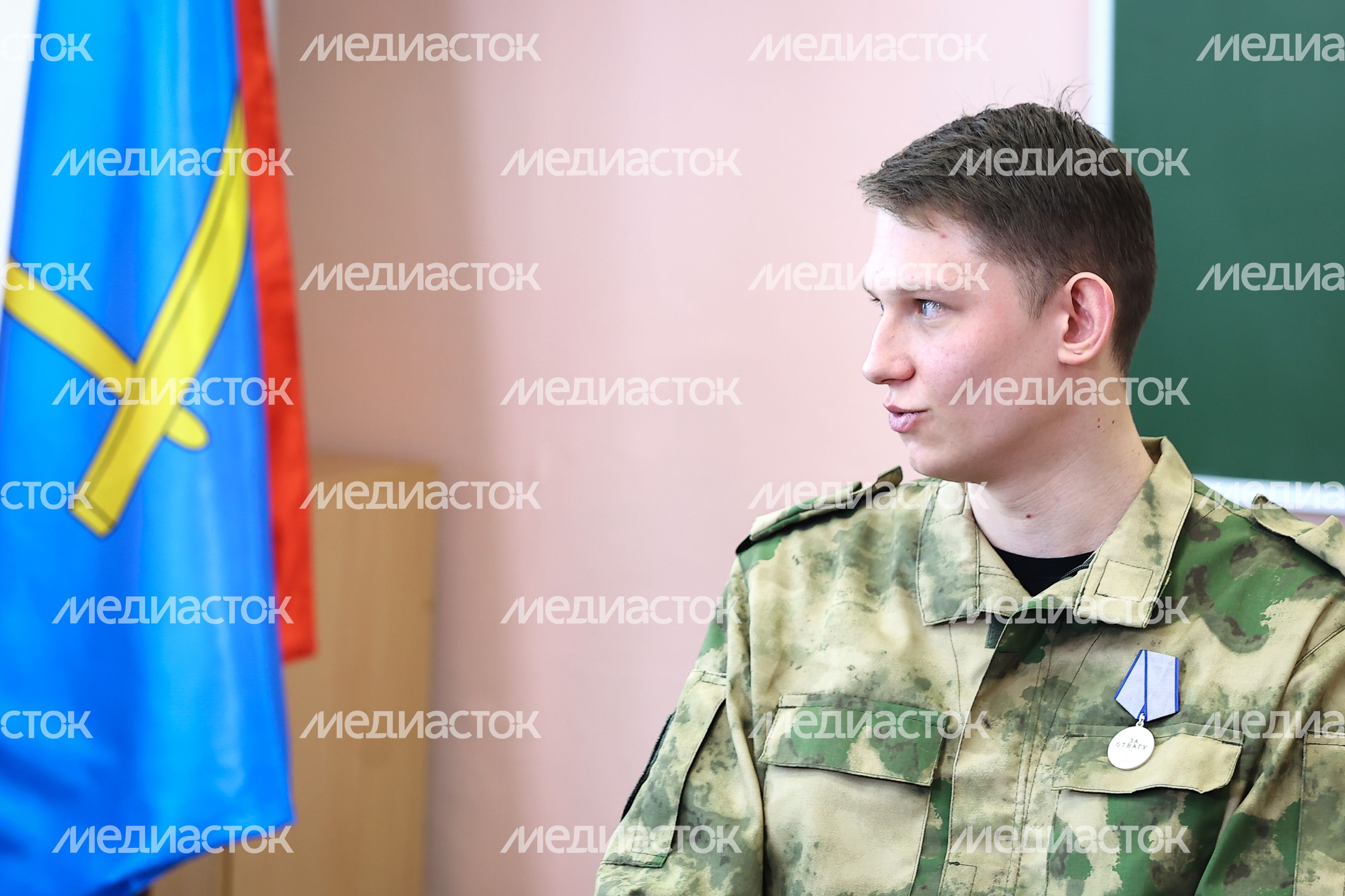 «Урок мужества» с участием Губернатора Подмосковья в Климовске «Урок мужества» с участием Губернатора Подмосковья в Климовске