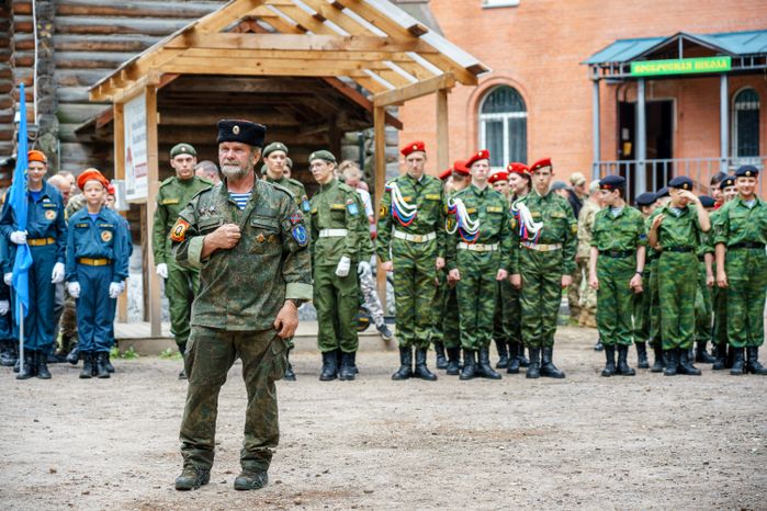 Межрегиональные соревнования воспитанников военно-патриотических клубов «Суворовские сборы» в Раменском