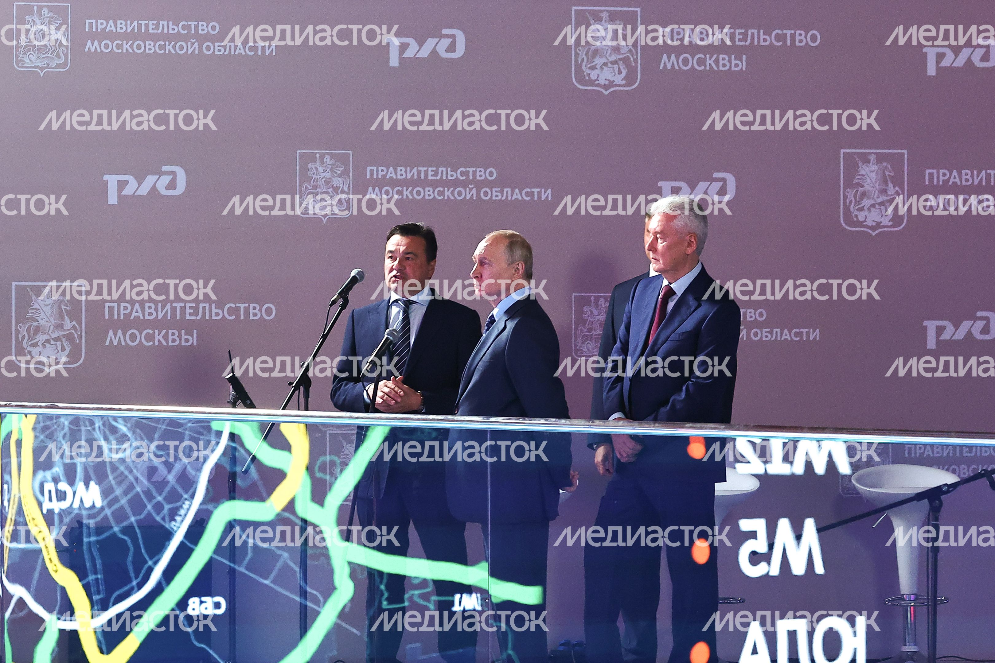 Церемония открытия МЦД-3 с участием Губернатора Подмосковья Церемония открытия МЦД-3 с участием Губернатора Подмосковья