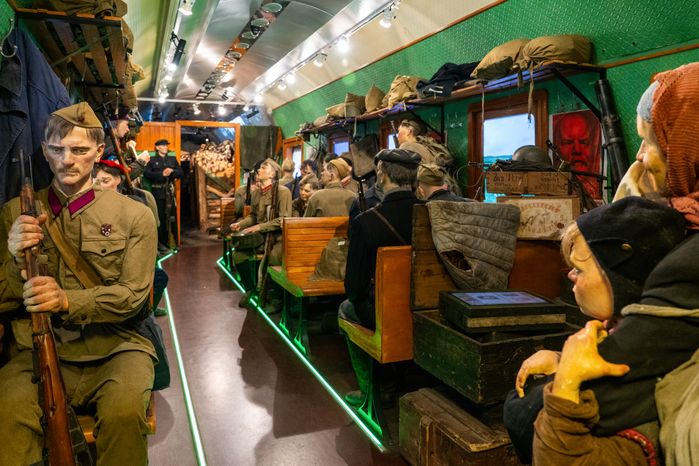 Иммерсивный музей "Поезд Победы" в парке "Патриот"