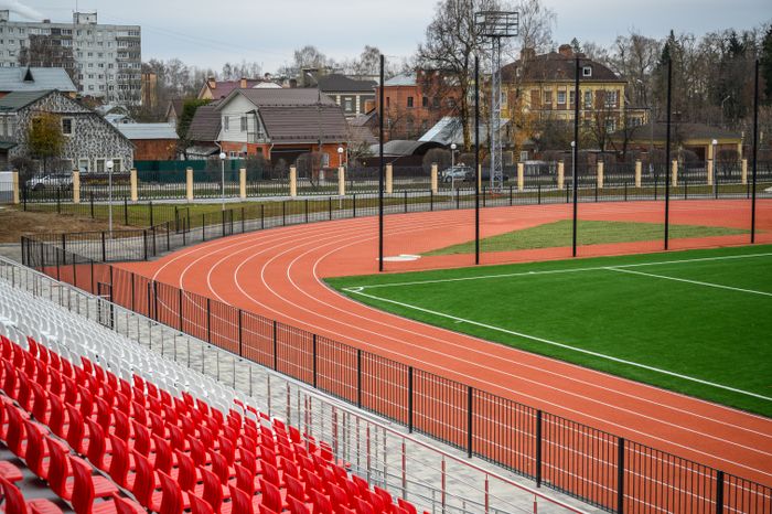 Стадион "Авангард" в Коломне после капремонта