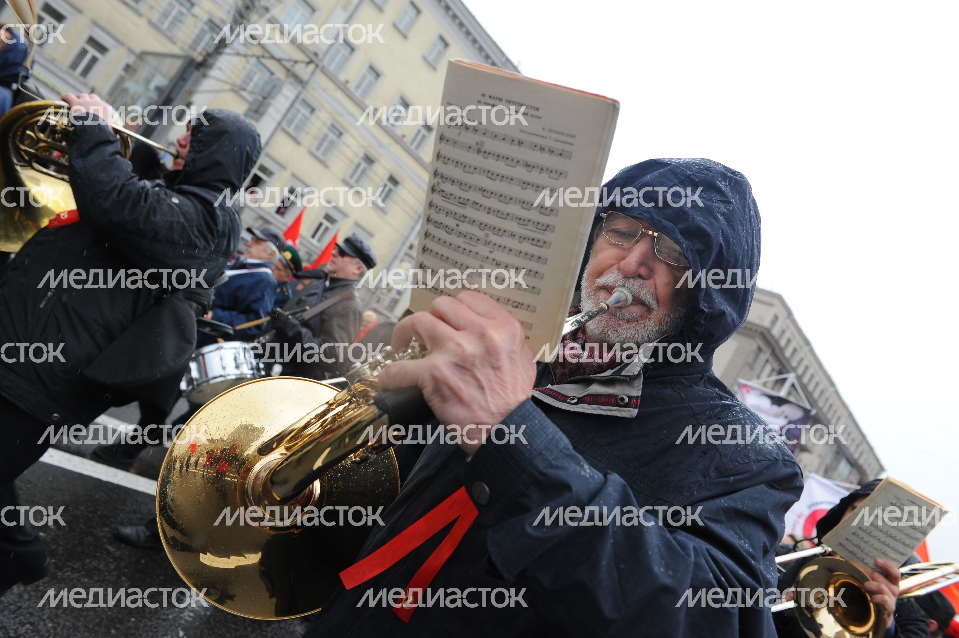 Первомайская демонстрация в Москве