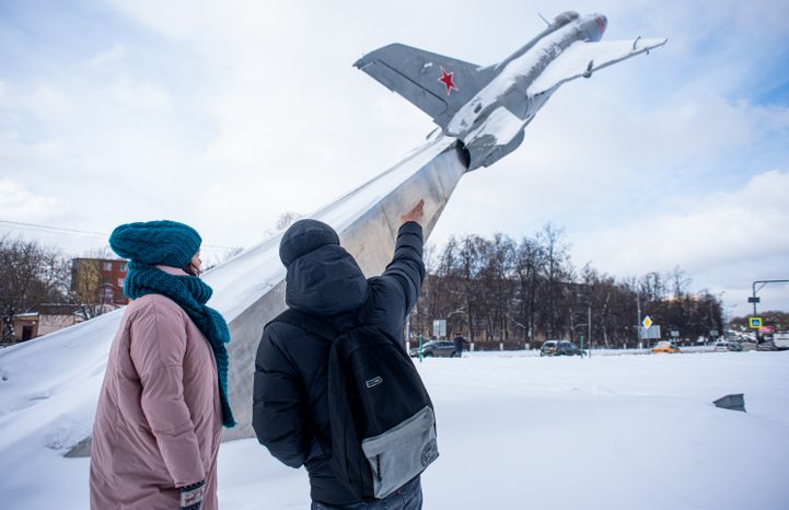 Зимние виды города Жуковский