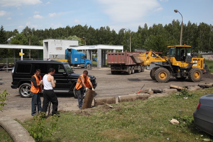 Ремонт дорожного полотна в Дубне