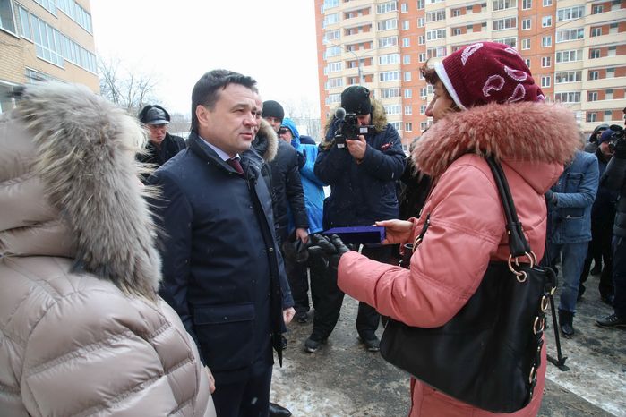 Вручение первых ключей дольщикам ЖК «Грин Сити» в Люберцах