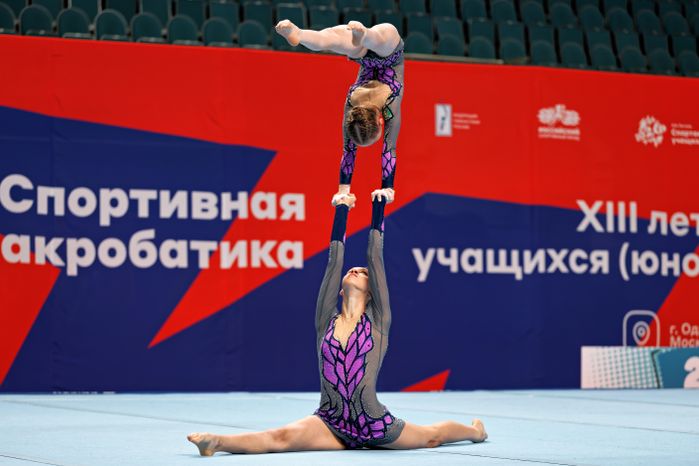XIII Летняя Спартакиада учащихся России по спортивной аэробике акробатике в Одинцово