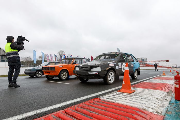 Открытие сезона ралли-кросса на гоночной трассе ADM Raceway в Мячково округа Люберцы