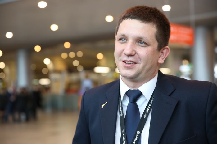 Экипаж авиакомпании «Вим-авиа» в аэропорту Домодедово