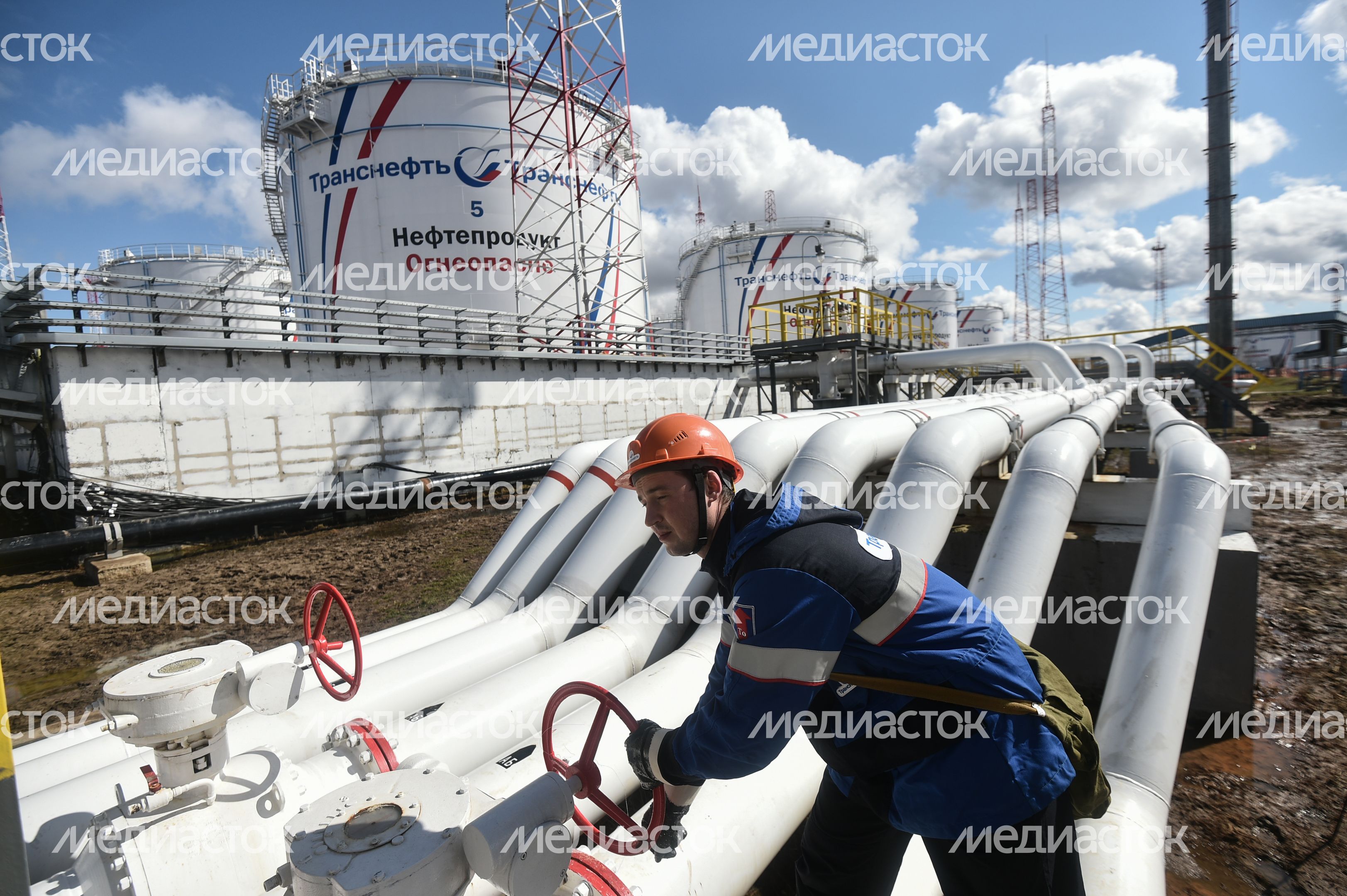 Нефтебаза РОСНЕФТЬ в Подмосковье