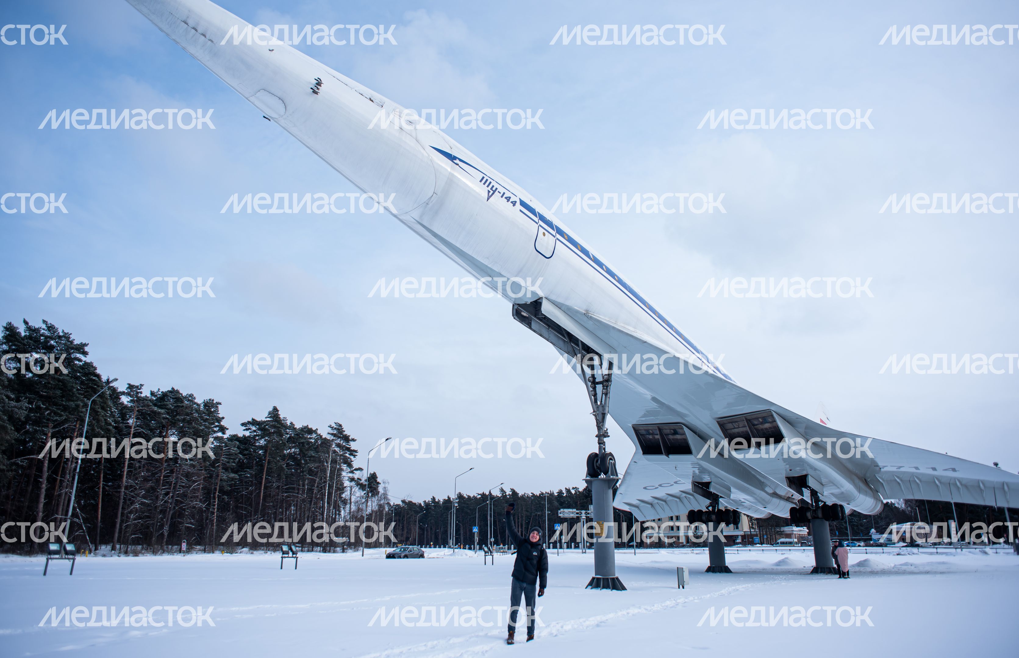 Зимние виды города Жуковский