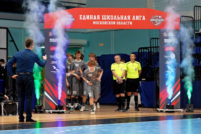 Финал по футзалу Единой школьной лиги Подмосковья. Чехов - Фрязино