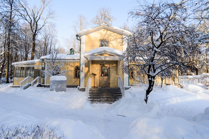 Красногорск. Усадьба «Архангельское». Зима
