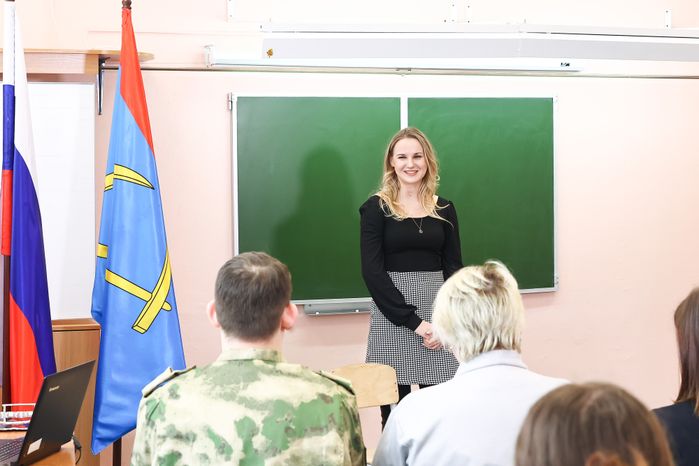 «Урок мужества» с участием Губернатора Подмосковья в Климовске