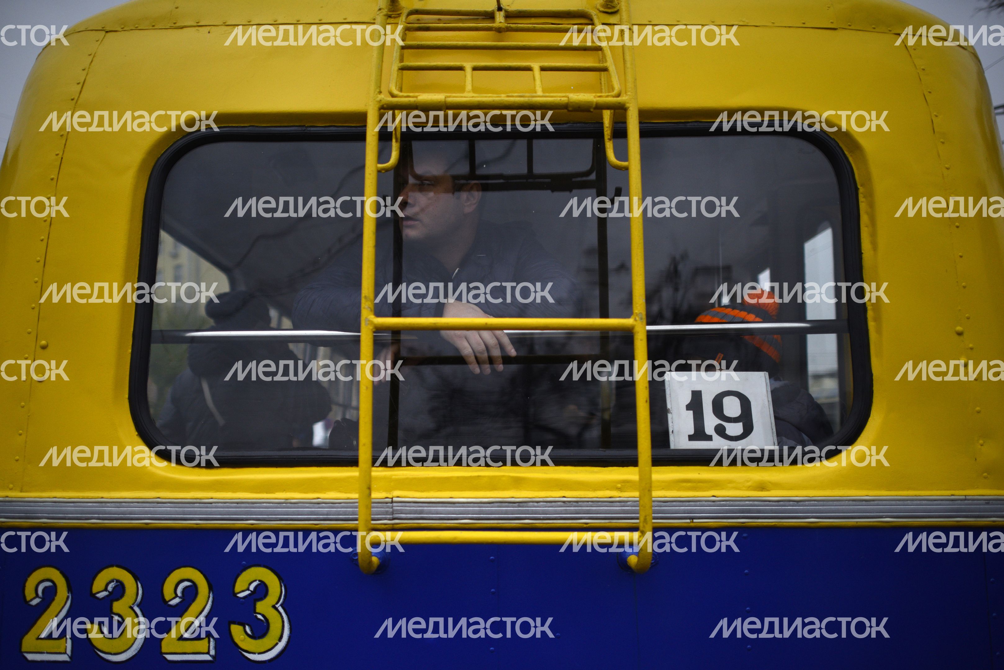 Праздник московского троллейбуса в Москве
