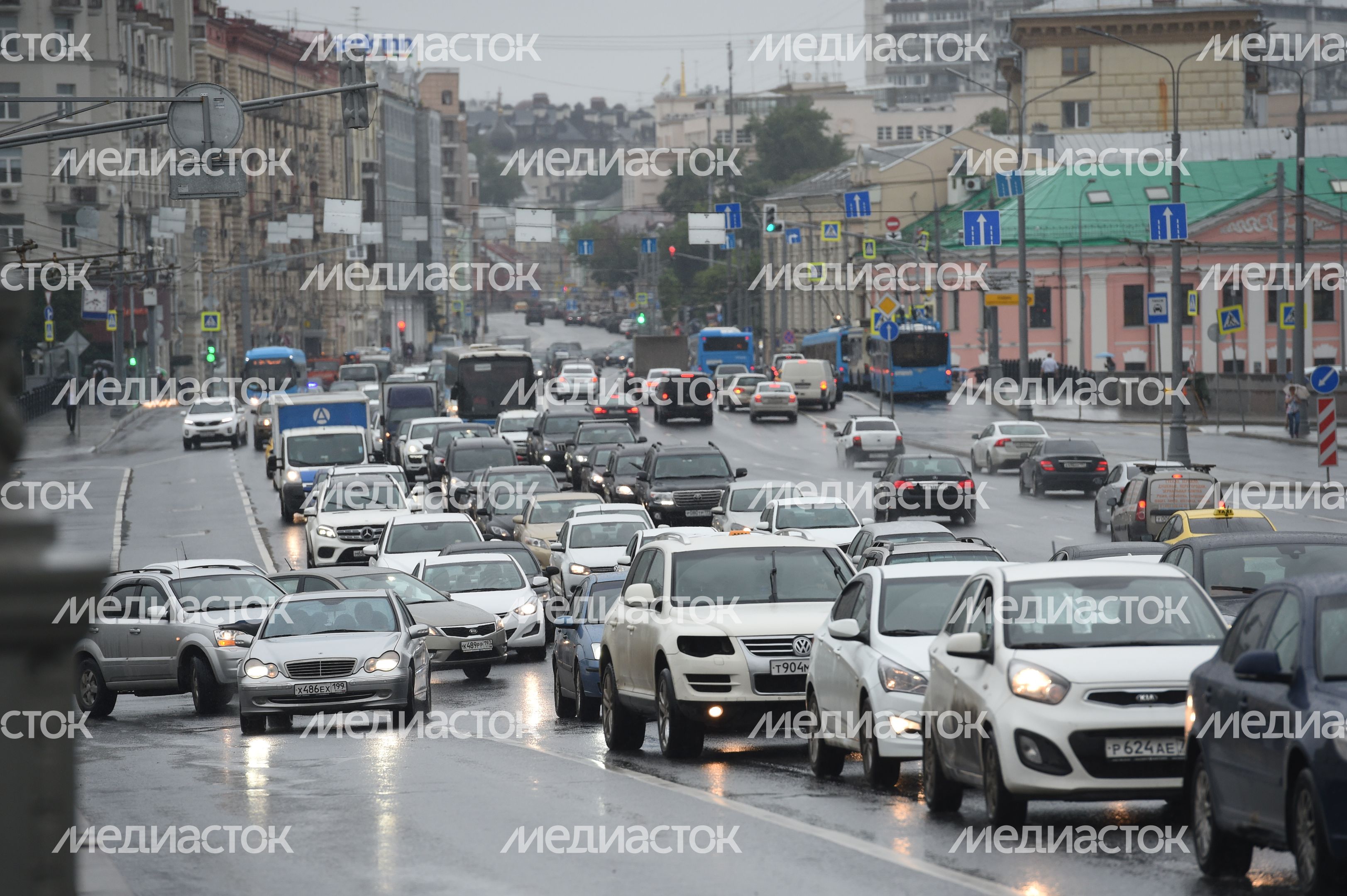 Пробки в Москве