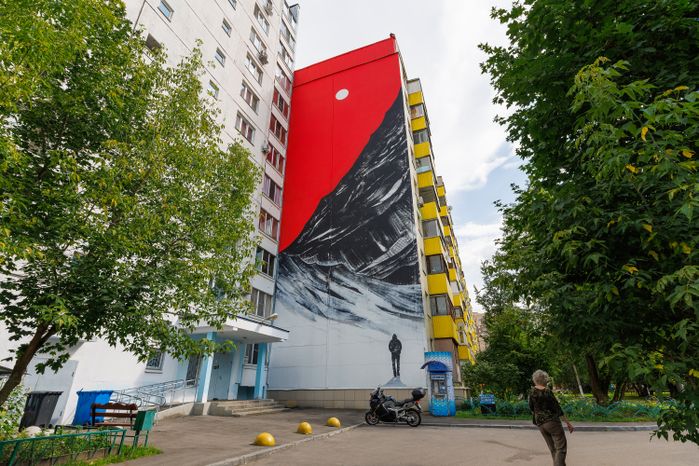 Муралы в Железнодорожном, Балашиха