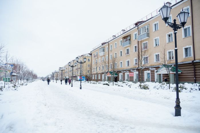 Зимние виды Лосино-Петровского