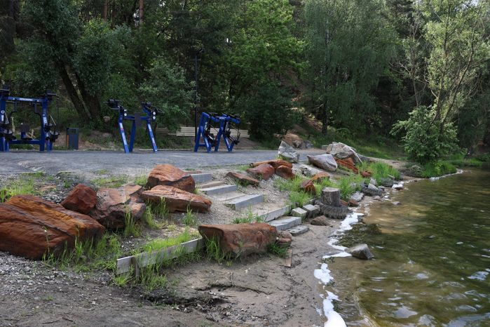 Благоустройство  лесопарка "Волкуша" в Лыткарино