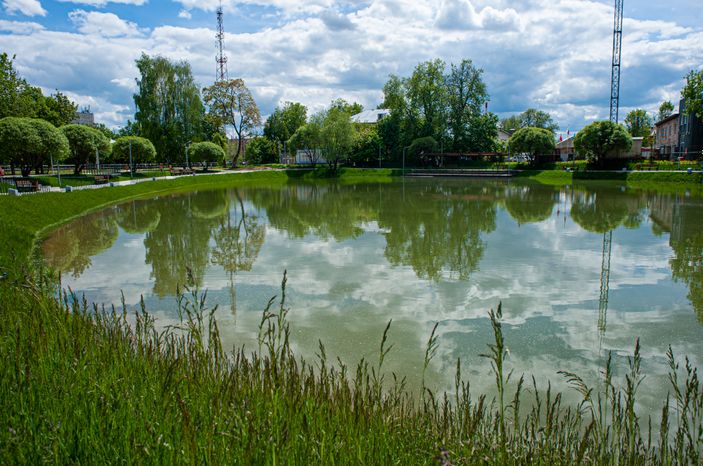 Весенние виды города Руза