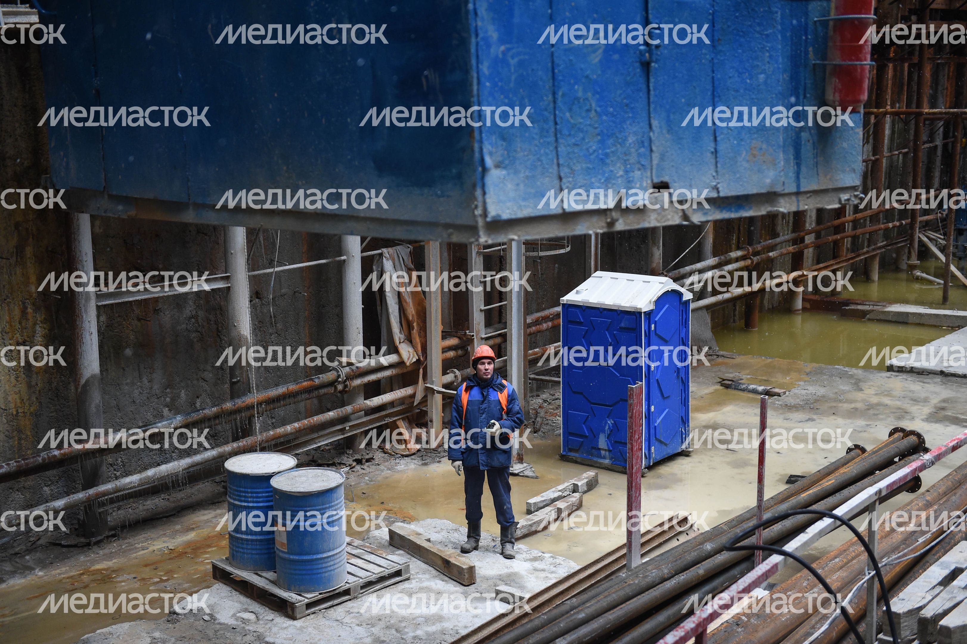 Строительство Кожуховской ветки Московского метрополитена