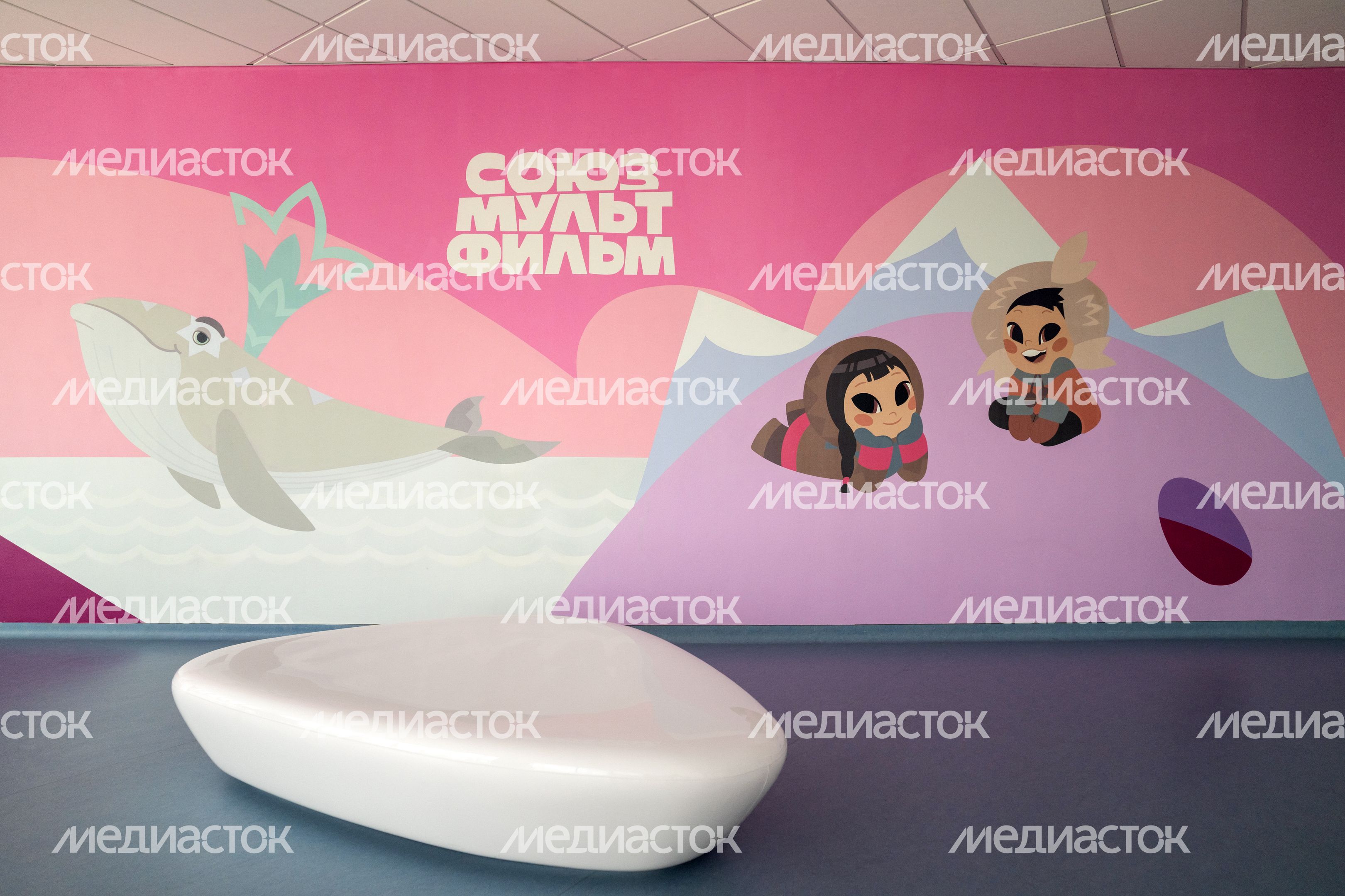 Герои «Союзмультфильма» на стенах Детского клинического центра им. Л.М. Рошаля в Красногорске Герои «Союзмультфильма» на стенах Детского клинического центра им. Л.М. Рошаля в Красногорске
