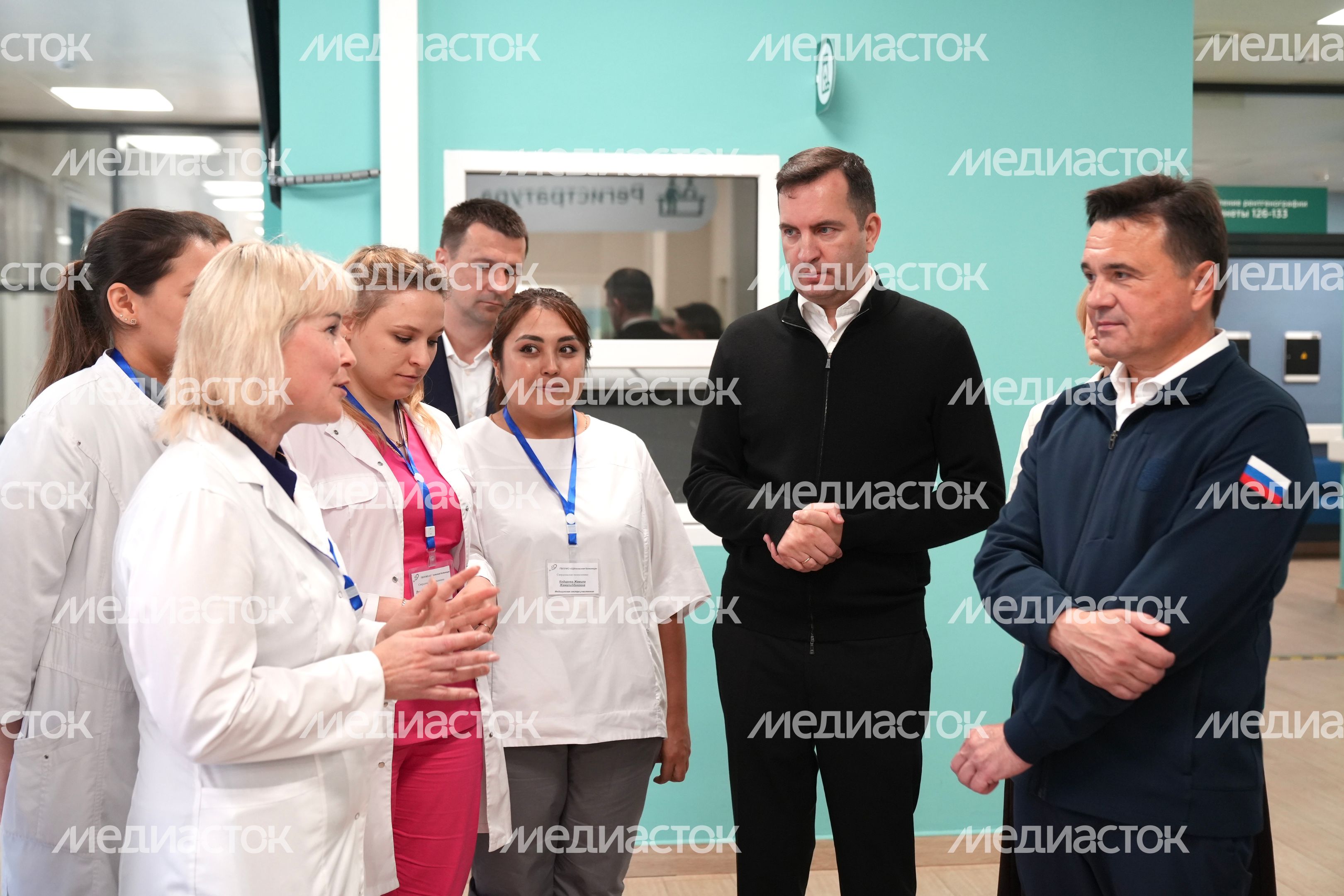 Андрей Воробьев проверил работу комплексной поликлиники в пгт Свердловский г.о. Лосино-Петровский Андрей Воробьев проверил работу комплексной поликлиники в пгт Свердловский г.о. Лосино-Петровский