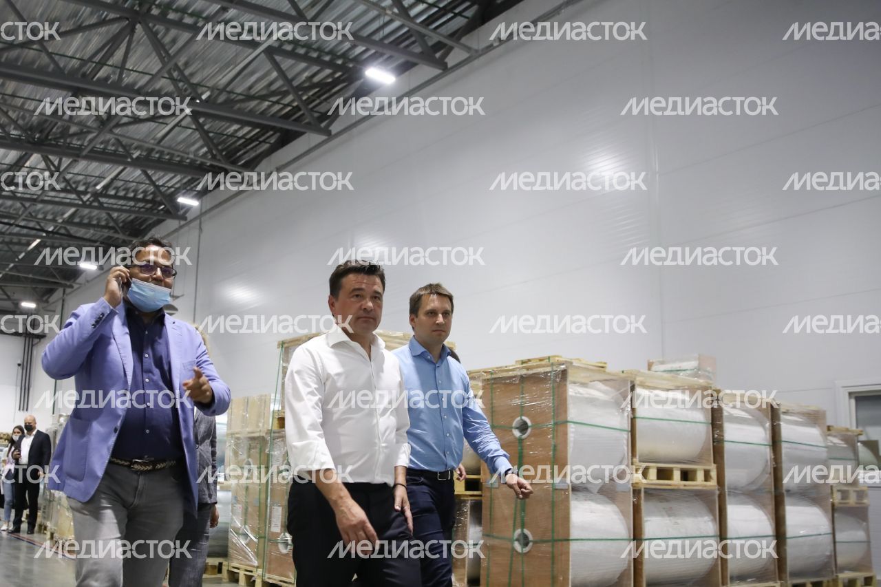 Встреча Губернатора Подмосковья с управляющим директором «Uflex Group» Ашоком Чатурведи