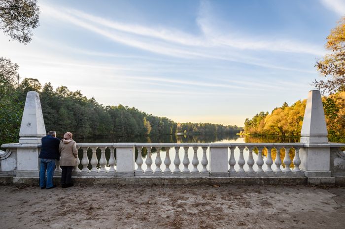 Мраморный мост в поселке Кратово Раменского округа