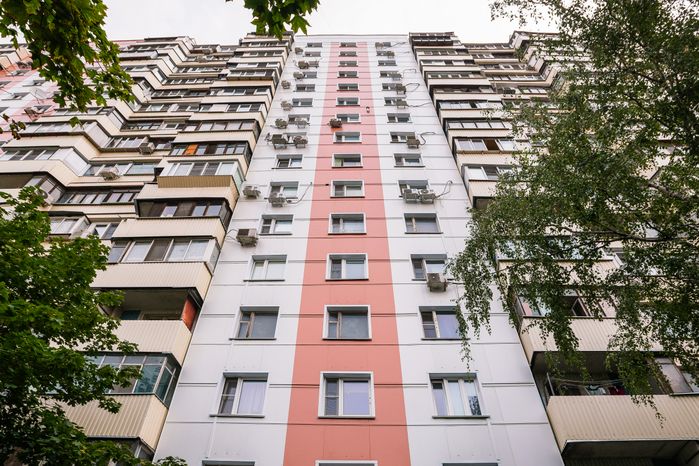 Капитальный ремонт фасада многоквартирного дома в Реутове