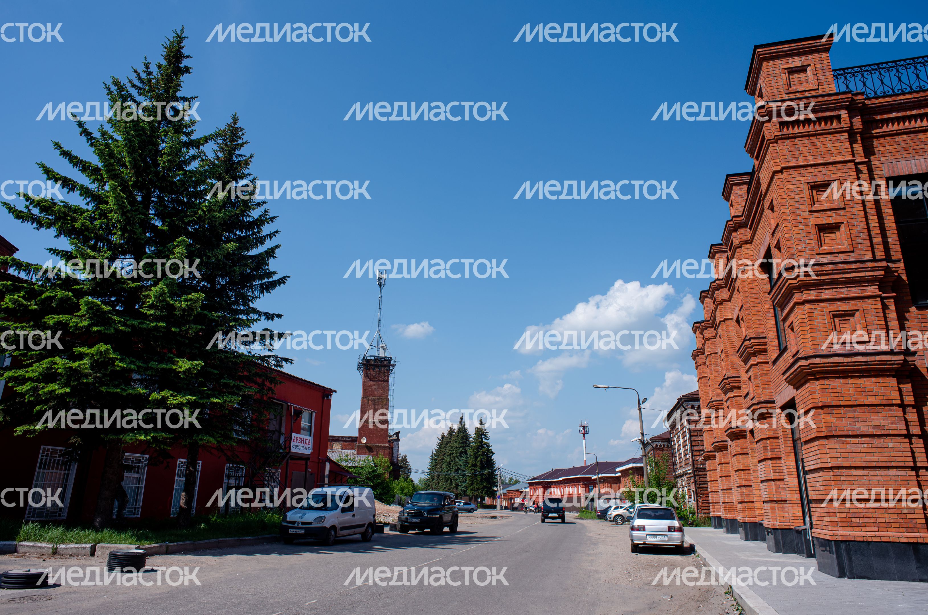 Летние виды города Яхрома