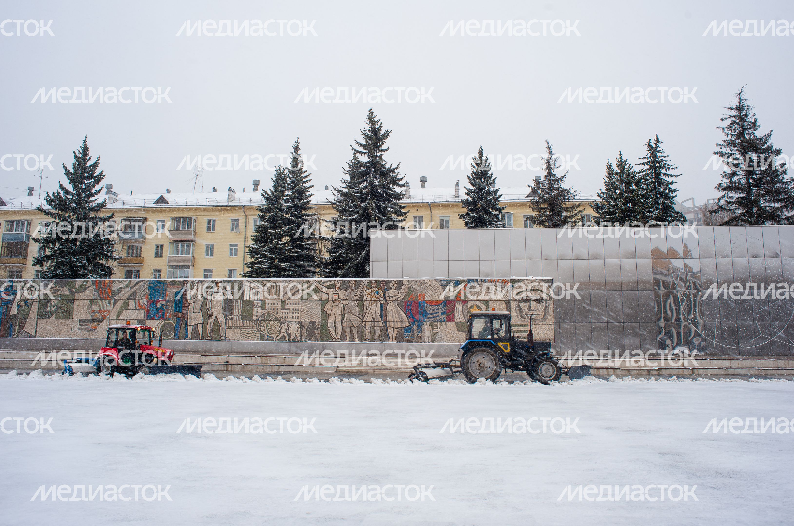 Зимние виды города Королёв