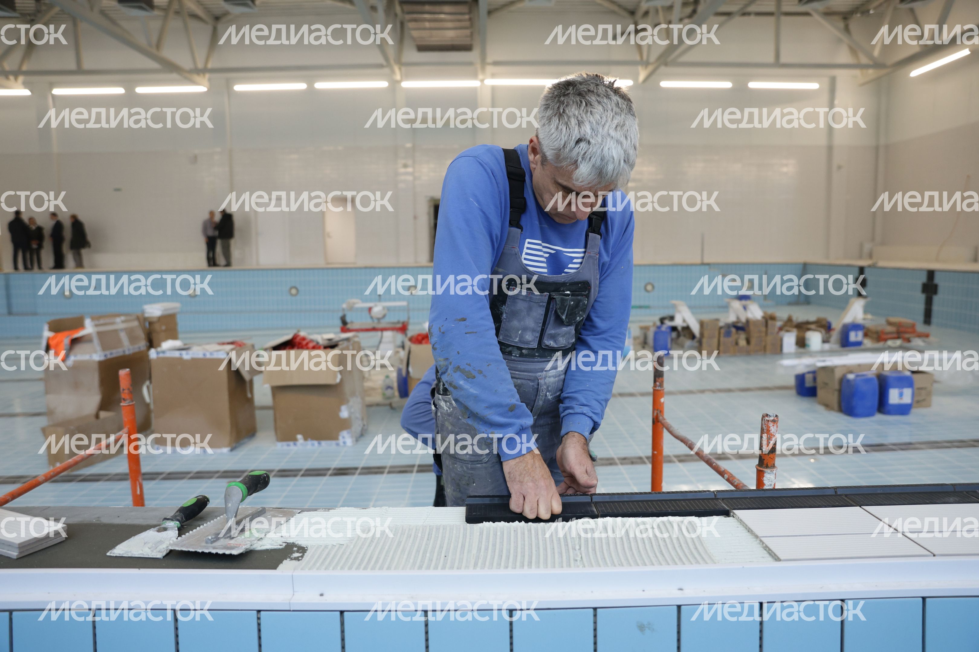 Строительство нового ФОК с бассейном в лобненском мкр. Катюшки