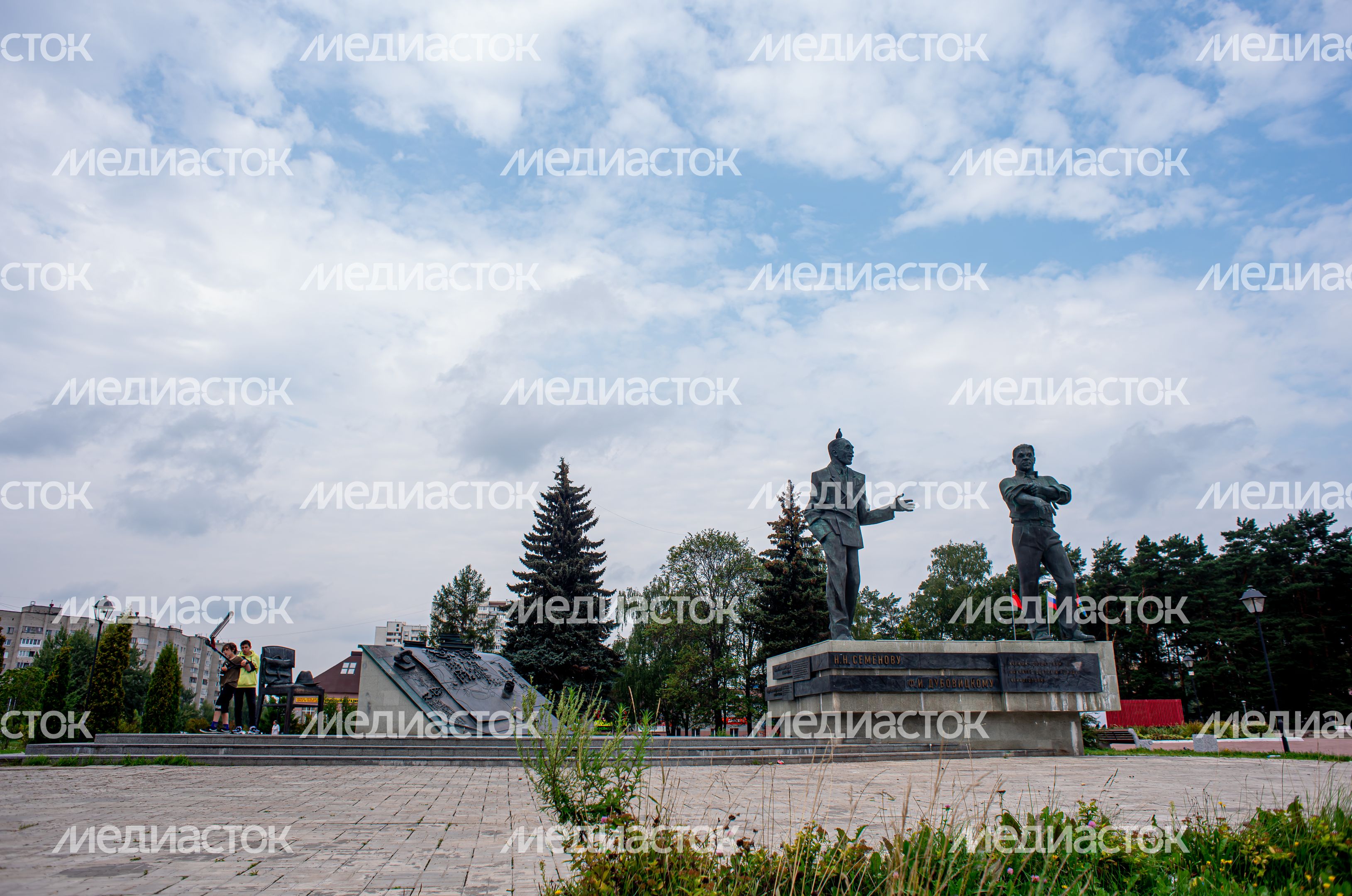 Летние виды города Черноголовка