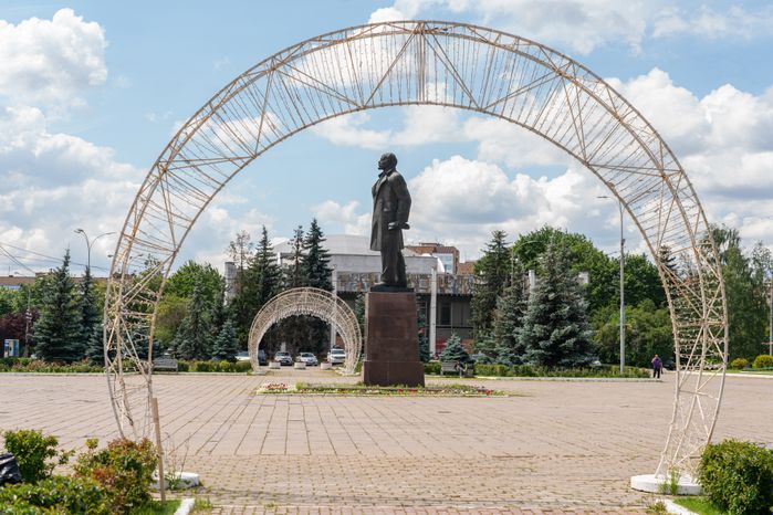 Центральная площадь в городе Одинцово