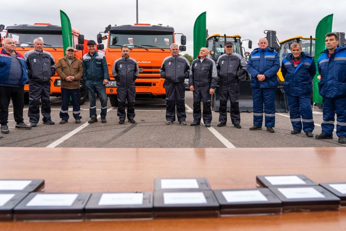 Новая коммунальная техника для автопарка предприятий ЖКХ Подмосковья