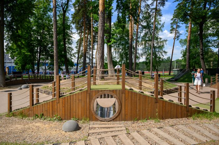 Раменский городской парк культуры и отдыха летом