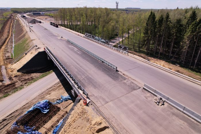 Строительство двух участков Южно-Лыткаринской автодороги