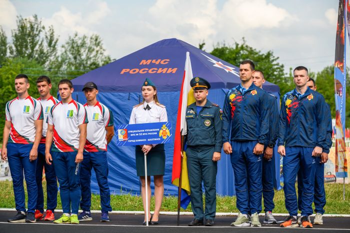Соревнования по пожарно-спасательному спорту среди специальных управлений МЧС России