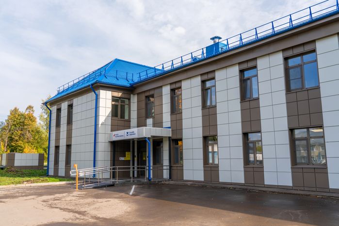 Взрослая поликлиника в Талдоме после капитального ремонта. Корпус «Б»