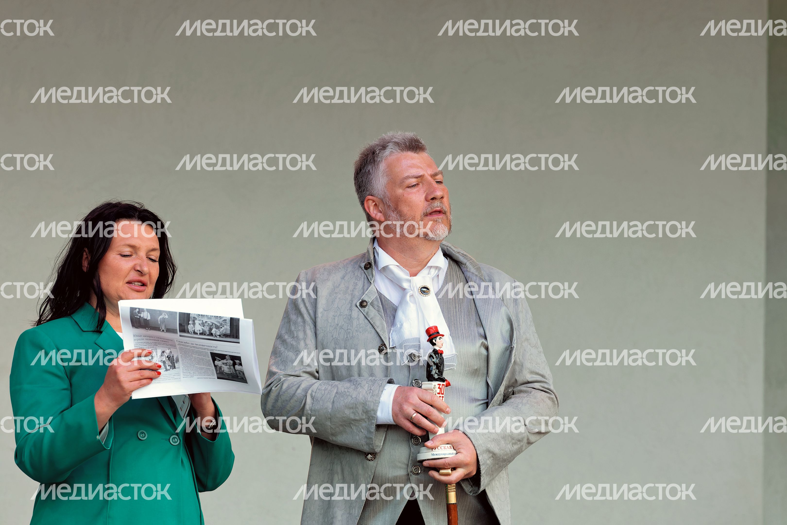 Награждение победителей XXX Театрального фестиваля «Русская классика» в Центральном парке Лобни Награждение победителей XXX Театрального фестиваля «Русская классика» в Центральном парке Лобни