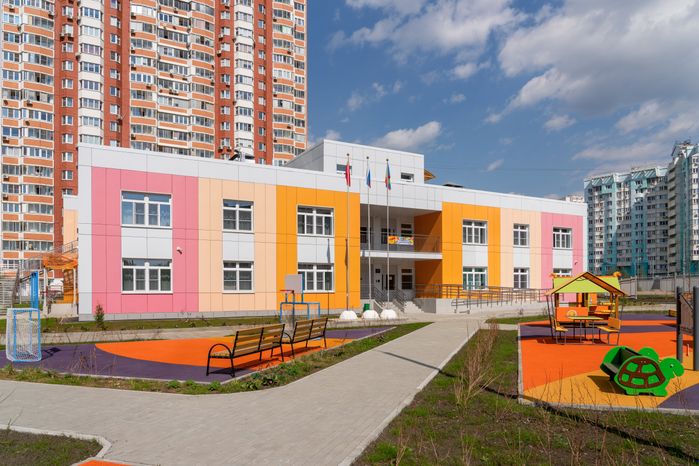 Новый детский сад Образовательного центра «Полет» в Красногорске