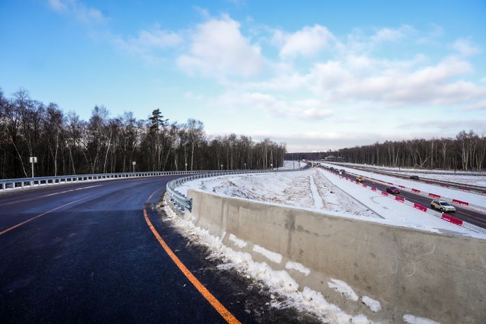 Первый участок Южно-Лыткаринской автомагистрали открыли в Ленинском округе