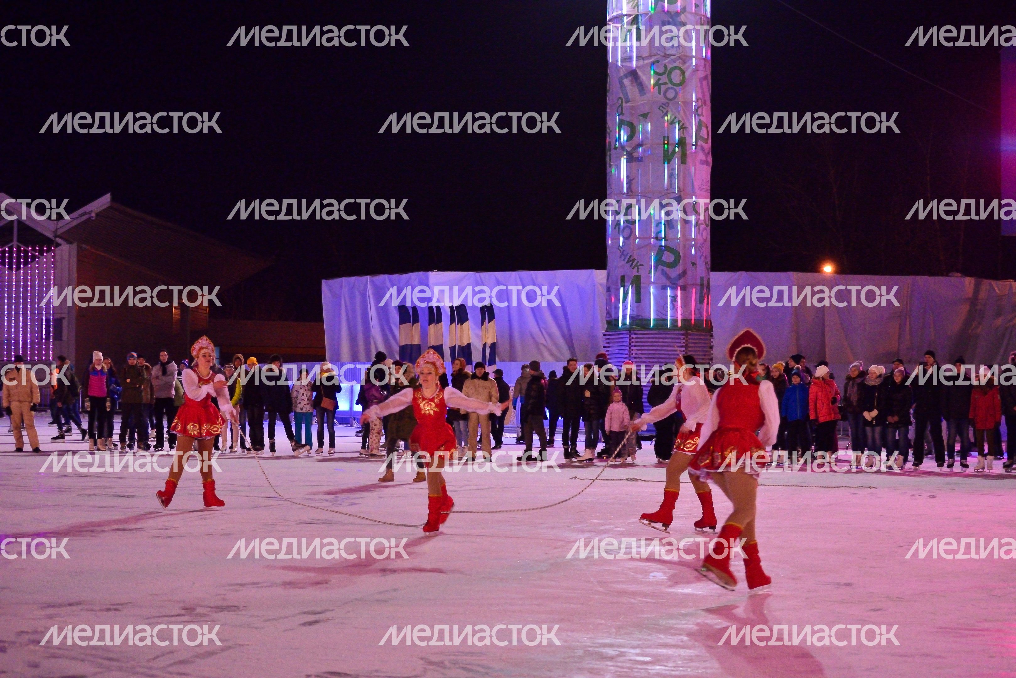 Открытие зимнего сезона в парке Сокольники