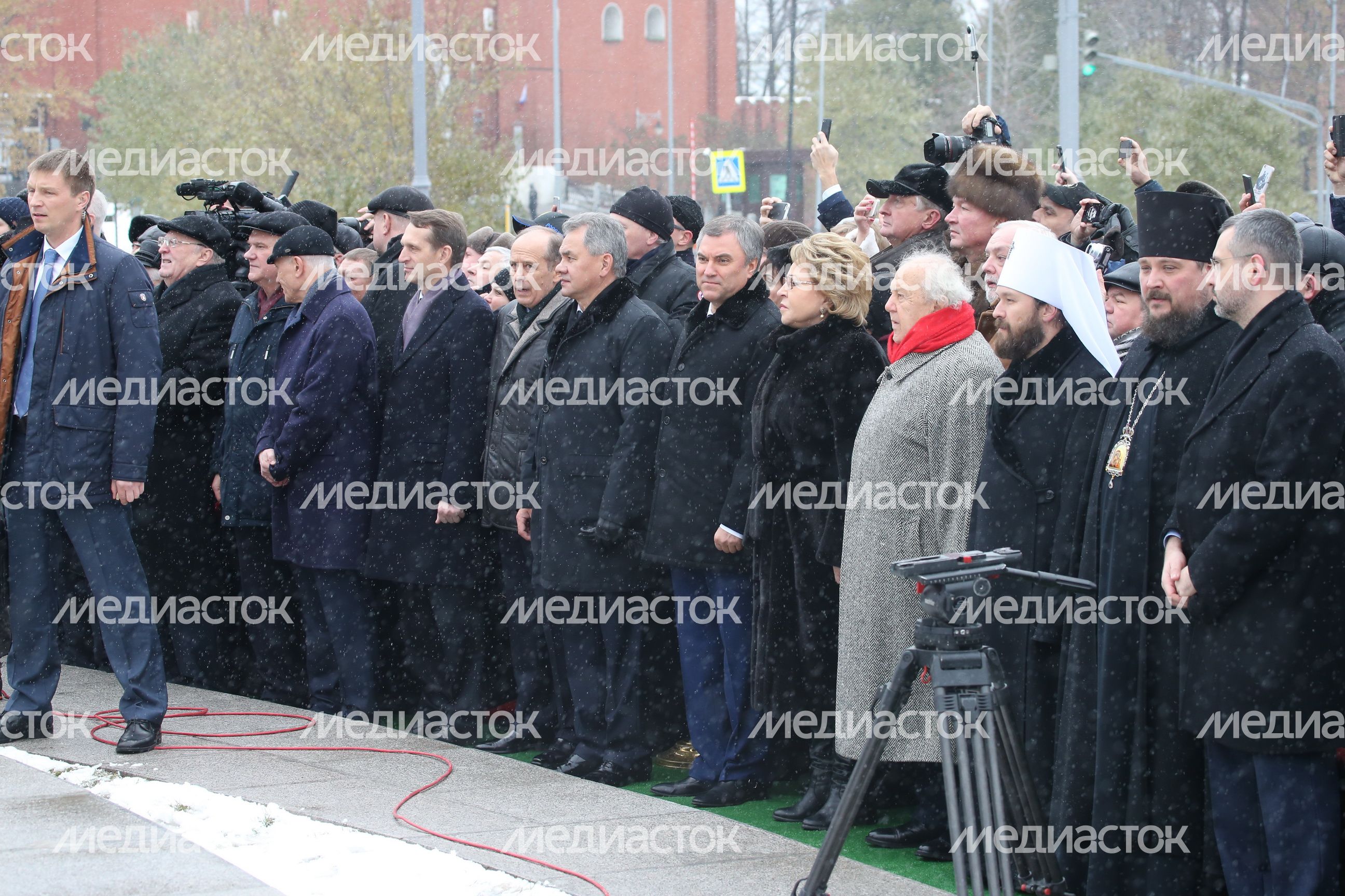 Торжественное открытие памятника князю Владимиру в Москве