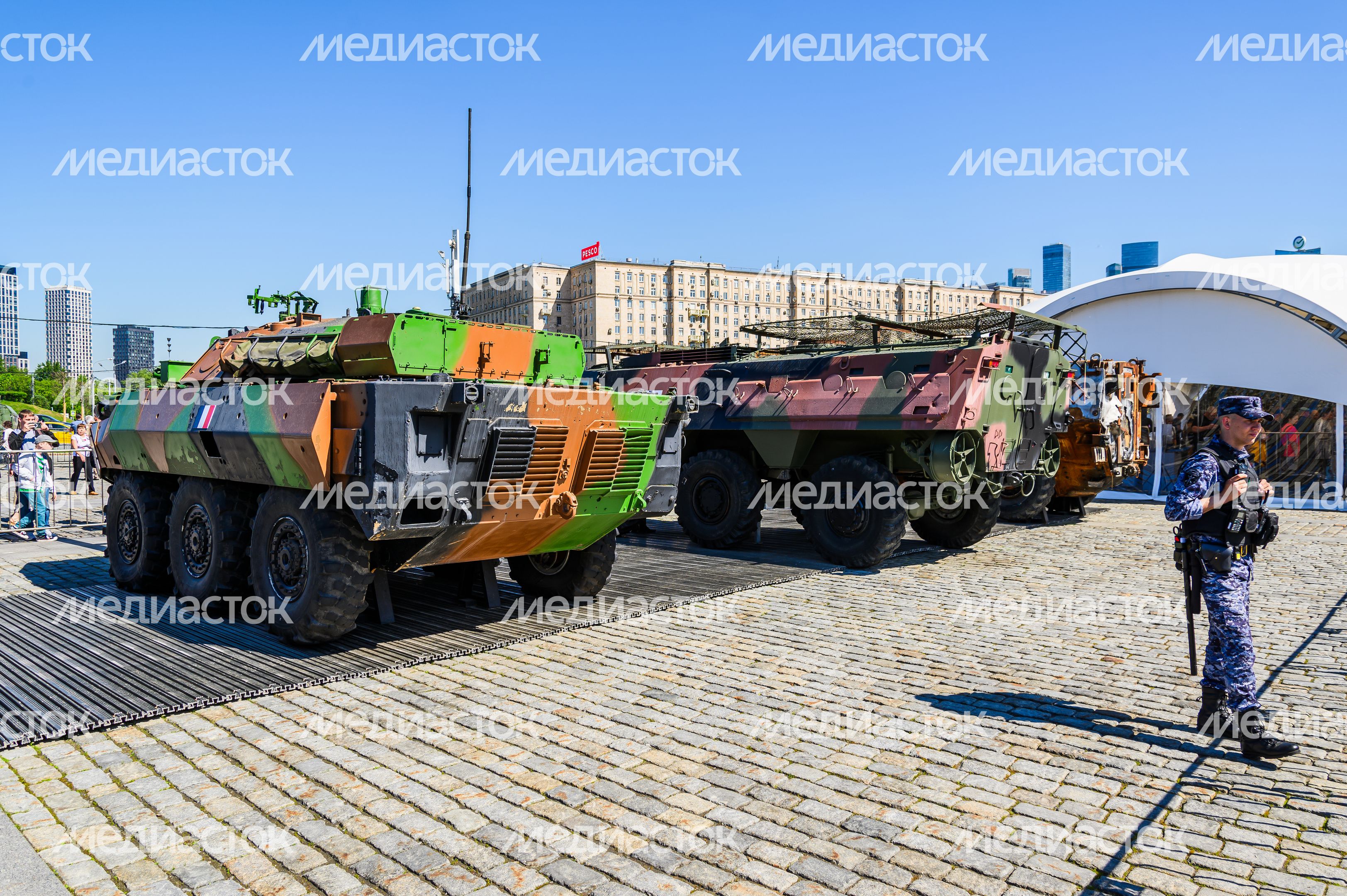 Выставка вооружения в Парке Победы, посвященная СВО
